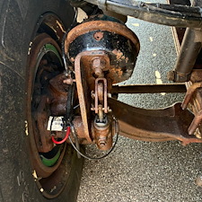 Fleet-Washing-in-Stow-Ohio-Lances-Power-Washing-Restores-Shine-to-Blue-Work-Truck 1